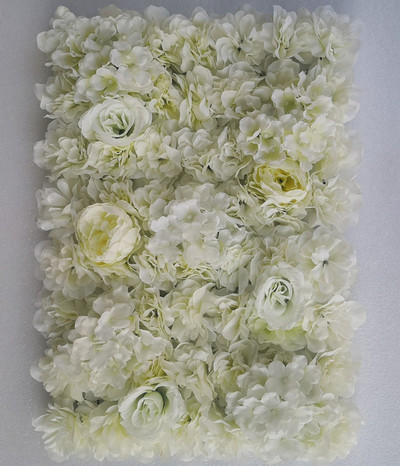 60x40cm Τεχνητό λουλούδι διακόσμηση τοίχου Δρόμος Μόλυβδος Ορτανσία Παιώνια Τριαντάφυλλο Σαλόνι Γάμου Αψίδα Περίπτερο Γωνίες ντεκόρ floral