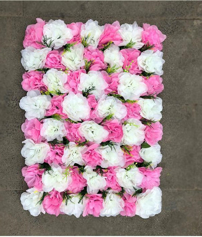 60x40cm Τεχνητό λουλούδι διακόσμηση τοίχου Δρόμος Μόλυβδος Ορτανσία Παιώνια Τριαντάφυλλο Σαλόνι Γάμου Αψίδα Περίπτερο Γωνίες ντεκόρ floral