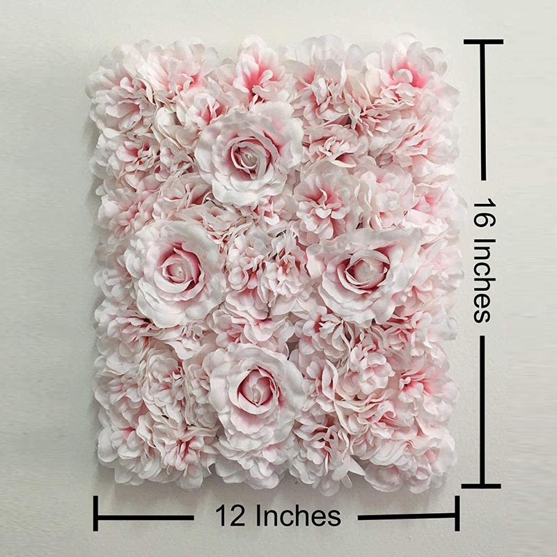40x30 cm dekoratyvinės rožės dirbtinių gėlių sienų plokštės dekoro fonas Vestuvių vakarėlio renginys Gimtadienio parduotuvės scenos išdėstymas Tinkinamas