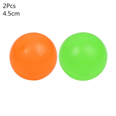 1/2/4 buc. Minge de perete luminoasă, lipicioasă, pentru petrecere, fluorescență, strălucitoare, minge de stres, decor acasă, cadou pentru copii, jucărie pentru anxietate, care strălucește în întuneric