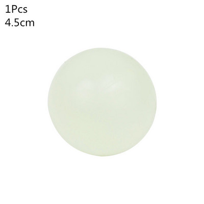 1/2/4 buc. Minge de perete luminoasă, lipicioasă, pentru petrecere, fluorescență, strălucitoare, minge de stres, decor acasă, cadou pentru copii, jucărie pentru anxietate, care strălucește în întuneric