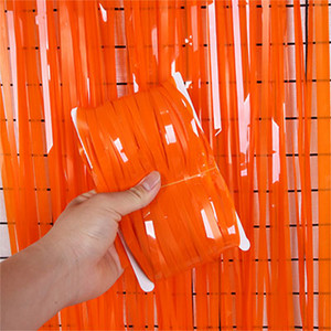 Blizgučiai blizgantys Gimtadienio papuošimai Metaliniai gimtadienio papuošimai Suaugusiųjų Havajų vakarėlio reikmenys Folijos vestuvių fonas