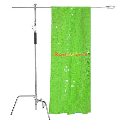 Royaltime Photo Booth Backdrop γενεθλίων Γυαλιστερό χρυσό φόντο γάμου Κουρτίνα διακόσμηση πάρτι -M191125