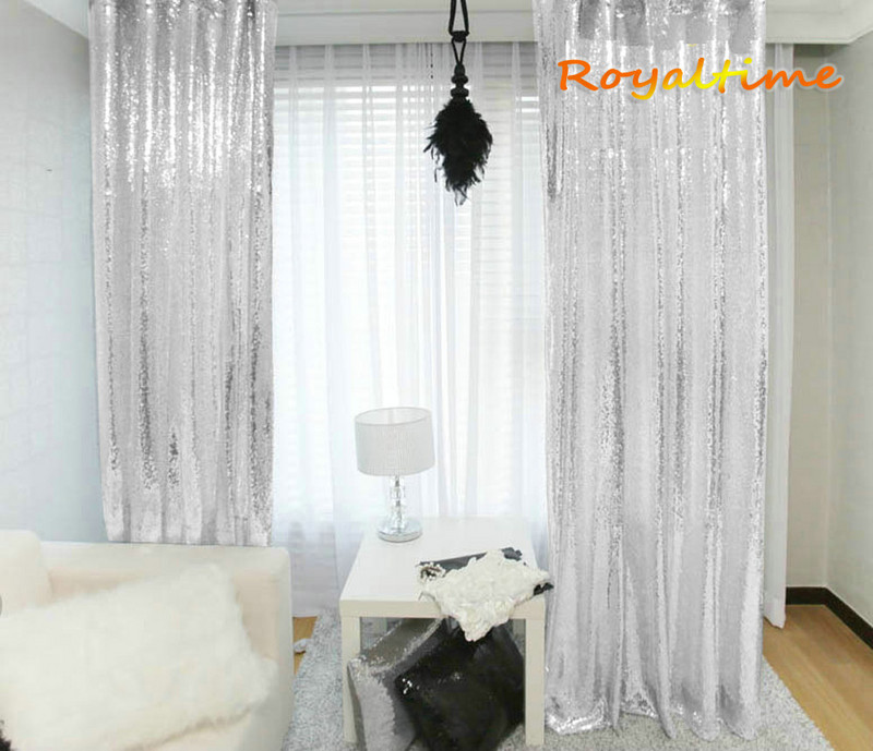 Royaltime Photo Booth Backdrop γενεθλίων Γυαλιστερό χρυσό φόντο γάμου Κουρτίνα διακόσμηση πάρτι -M191125