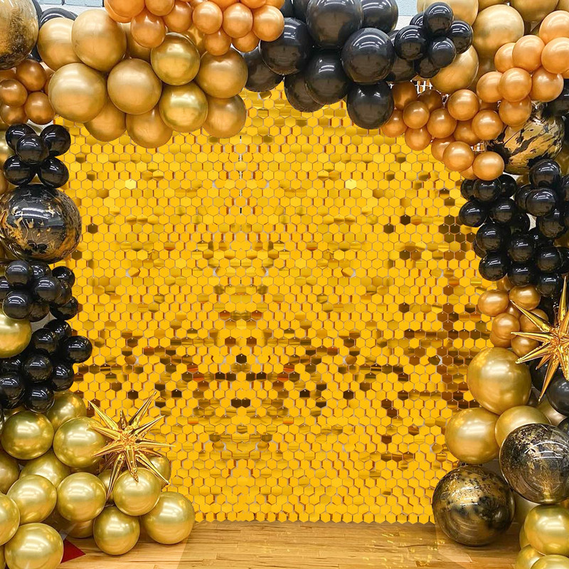 Prelijevajuća pozadina za zabavu sa šljokicama Svjetlucavi kvadratni panel sa šljokicama Vjenčanje Rođendanska zabava Dekoracija za dječje tuširanje