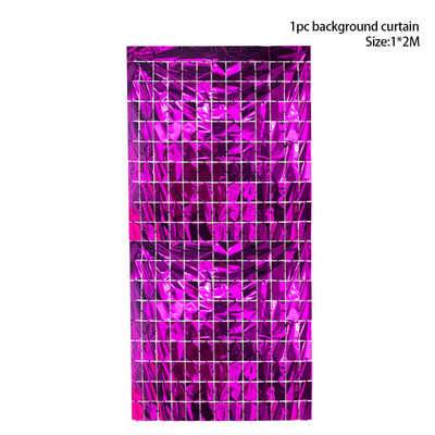 Sünnipäevapeokaunistused Sädelevad kardinad Taustadekoratsioon 2m Pikkus Särav sein Taust Bachelorette Pulmakaunistus Litrisein