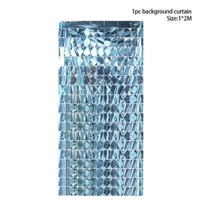 Sünnipäevapeokaunistused Sädelevad kardinad Taustadekoratsioon 2m Pikkus Särav sein Taust Bachelorette Pulmakaunistus Litrisein