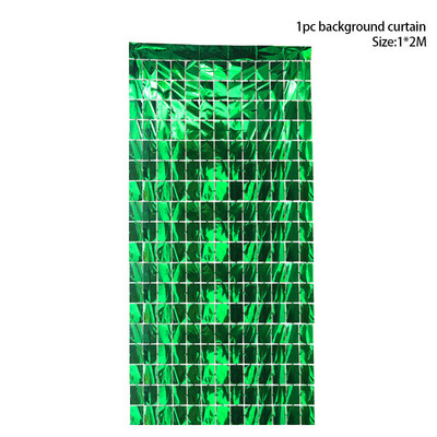 Sünnipäevapeokaunistused Sädelevad kardinad Taustadekoratsioon 2m Pikkus Särav sein Taust Bachelorette Pulmakaunistus Litrisein