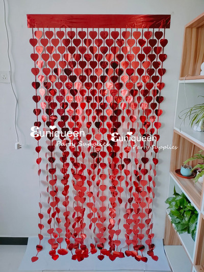 Roosi kuldne punane hõbedane südame taust foolium karv äärekardin sõbrapäeva sünnipäeva pulmapidu fotokabiini taust