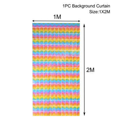 Zavjesa od folije Pozadina za zabavu Zavjesa Pozadina sa šljokicama Dekoracija vjenčanja Baby Shower Zid sa šljokicama Svjetlucava pozadina Zavjesa za rođendan