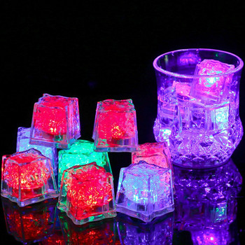 10 τμχ Παγάκια LED Λαμπερό Φωτιστικό πάρτι Μπαρ Wine Glass Φωτεινό Φωτιστικό Φεστιβάλ Γάμου Χριστουγεννιάτικη Διακόσμηση Νέον Φωτιστικό Φλας