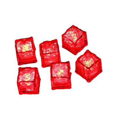 10 buc cuburi de gheață cu LED-uri pentru petrecere strălucitoare, bar cu lumini, pahar de vin, lampă luminoasă, festival de nuntă, decorațiuni de Crăciun, lumină cu neon