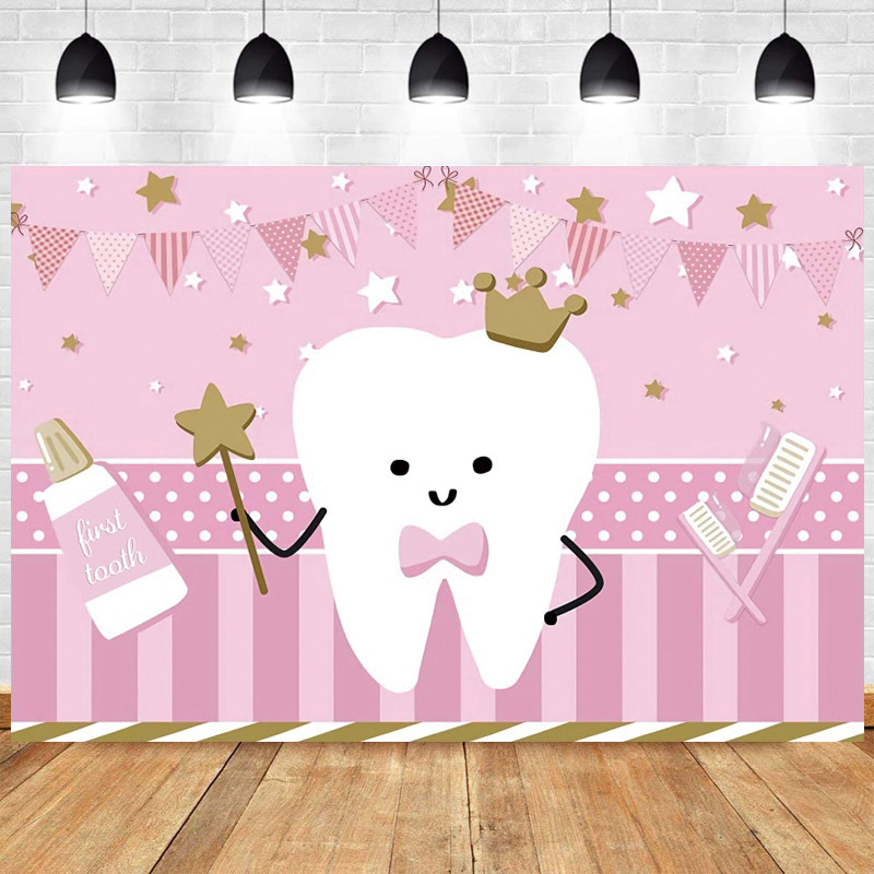 Plava Pozadina za fotografiju, rođendanska zabava novorođenog dječaka, djevojčice, blizanaca, ukrasi za foto studio, moj prvi zub