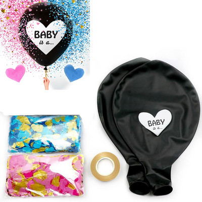 35 ΤΕΜ. Διακόσμηση με αποκάλυψη φύλου Μπαλόνια για αγόρι ή κοριτσάκι Κουρτίνα με μεμβράνη φύλλου αποκάλυψη φύλου Baby Φωτογραφία σκηνικό μπλε ροζ σειρά