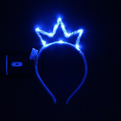 1 tk Tüdrukute naiste kuninganna krooniga peapael Led neoonreivi peorekvisiidid Cosplay sünnipäevakostüüm, 2023. aasta jõulunavidad kaunistus