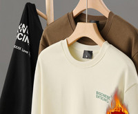 Ανδρική μπλούζα casual με εμπριμέ γράμματα