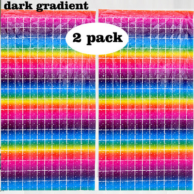 2 komada Pozadina za zabavu Pozadina sa šljokicama Zavjesa za zabavu Zidni dekor za tuširanje djeteta Svjetlucava pozadinska zavjesa sa šljokicama Rođendanska zavjesa od folije