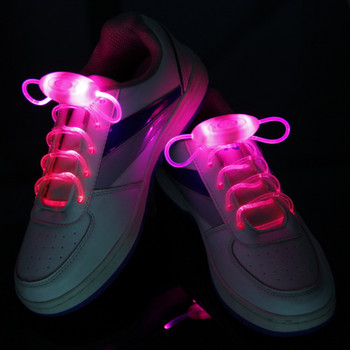 Πολύχρωμο φλας LED ανάβει κορδόνια παπουτσιών για πάρτι ντίσκο παπούτσια Strap Glow Stick Κορδόνια για αγόρια κορίτσια Πολύχρωμα κορδόνια παπουτσιών