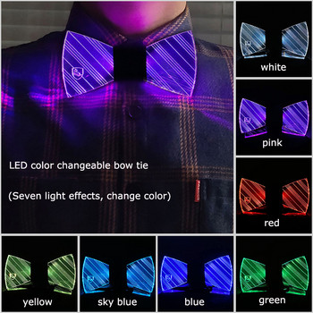 Горещи разпродажби Унисекс фестивал LED Rave Light Party Glow Suit EL шапка+светеща вратовръзка+неонова маска като LED аксесоари и светещи парти консумативи