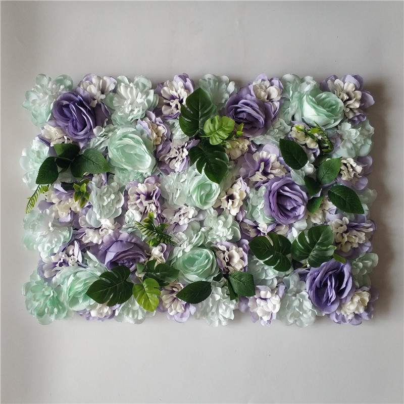 40x60cm Umjetni cvijet Noć vještica Božićna pozadinska dekoracija Vjenčanje Rođendanska zabava Trgovina Cvjetni zidni panel Prilagođeni