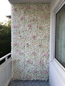 40x60cm siidist roosi kunstlillede matt pulmakaunistus võltslillede sein pulmade taustakaunistuseks Lillematid