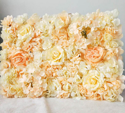 40x60cm siidist roosi kunstlillede matt pulmakaunistus võltslillede sein pulmade taustakaunistuseks Lillematid