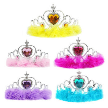 Κορίτσια Πριγκίπισσα Παιδιά Παιδιά Φωτεινός φωτισμός LED Φτερό μαγικά ραβδιά Ραβδί κορώνα κεφαλόδεσμος Cosplay Δώρο γενεθλίων για γάμο