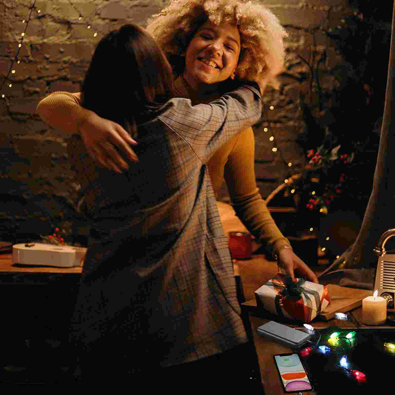 1 kom višekratne praktične ukrasne svjetiljke s kabelom za punjenje Božić