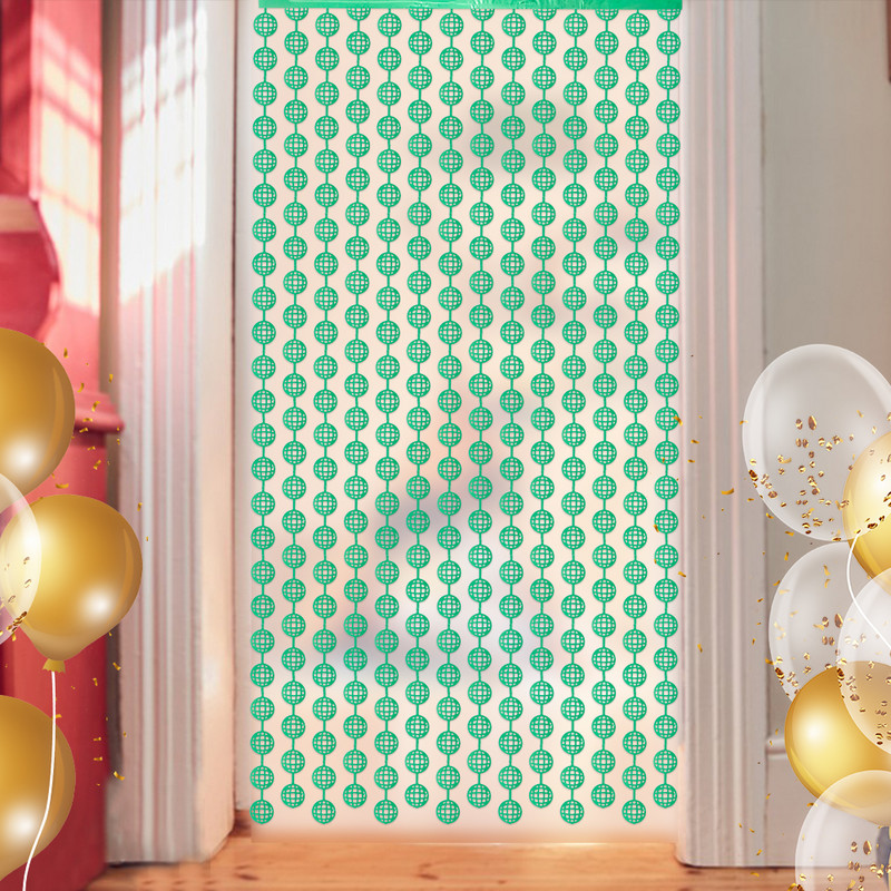 2 m Sünnipäevapeo kaunistused New Earth Tinsel Foolium Tuttkardinad Täiskasvanutele Lastele Sünnipäeva Beebi Shower Pulmakaunistused