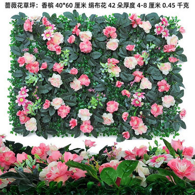 DIY Artificial plante verzi perete decorare petrecere nunta fundal fereastră foto accesoriu Crăciun flori decor de perete personalizat