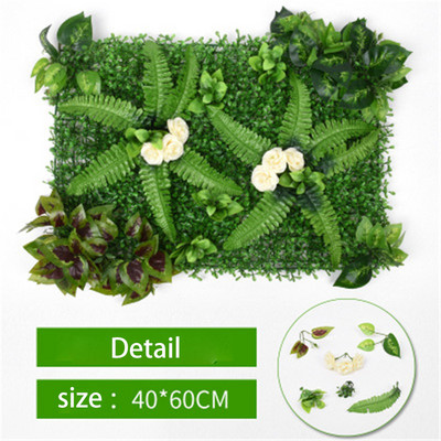 DIY Artificial plante verzi perete decorare petrecere nunta fundal fereastră foto accesoriu Crăciun flori decor de perete personalizat