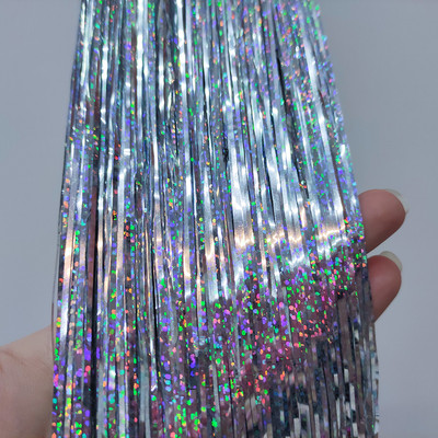 Perdele cu franjuri din folie metalica Recuzită pentru cabina foto pentru ziua de naștere, nuntă, logodna, mireasă, baby shower, vacanță pentru burlac