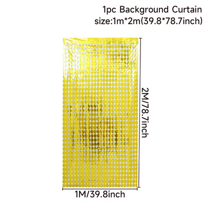 Διακοσμήσεις για πάρτι γενεθλίων με γυαλιστερή παγιέτα με φόντο γάμου ντους μωρού διακόσμηση πάρτι φόντο με γκλίτερ κουρτίνα με αλουμινόχαρτο