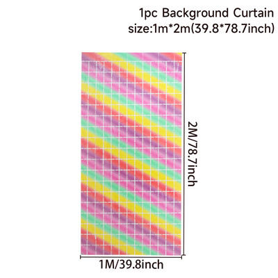 Διακοσμήσεις για πάρτι γενεθλίων με γυαλιστερή παγιέτα με φόντο γάμου ντους μωρού διακόσμηση πάρτι φόντο με γκλίτερ κουρτίνα με αλουμινόχαρτο