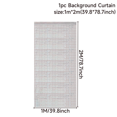 Διακοσμήσεις για πάρτι γενεθλίων με γυαλιστερή παγιέτα με φόντο γάμου ντους μωρού διακόσμηση πάρτι φόντο με γκλίτερ κουρτίνα με αλουμινόχαρτο