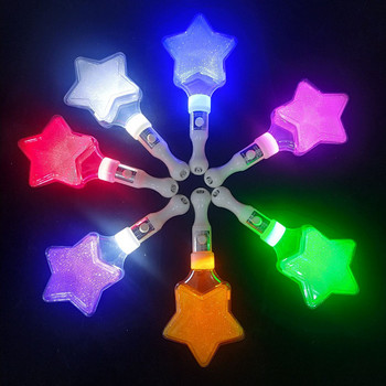 Светеща LED вълшебна звездна пръчица Подаръци Светеща парти декорация Светеща пръчка Деца Момчета Момичета Честит флуоресцентен декор за парти за рожден ден