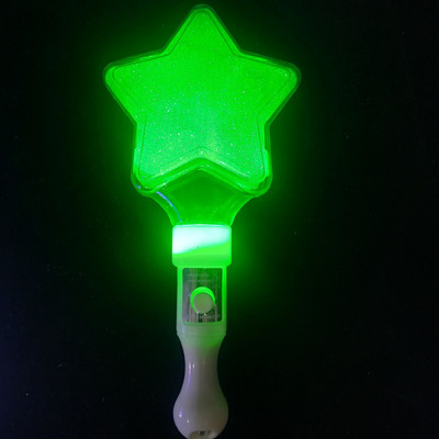 Baghetă magică cu LED strălucitoare Cadouri Decorație luminoasă de petrecere Stick de lumină Copii Băieți Fete Decoruri fluorescente fericite pentru petrecere