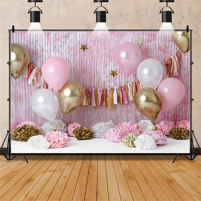 Cvjetni zid Unutarnja scena Dekoracija dječjih rođendana Dekoracije za zabave Prilagođena pozadina Pozadina Babyshower Festa pribor