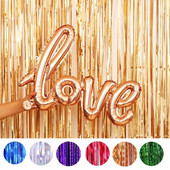 2M Rainbow Backdrop Foil Κουρτίνες Φωτογραφία φόντου Προμήθειες Διακόσμηση πάρτι γενεθλίων για ενήλικες Χριστουγεννιάτικη διακόσμηση και διακόσμηση γάμου