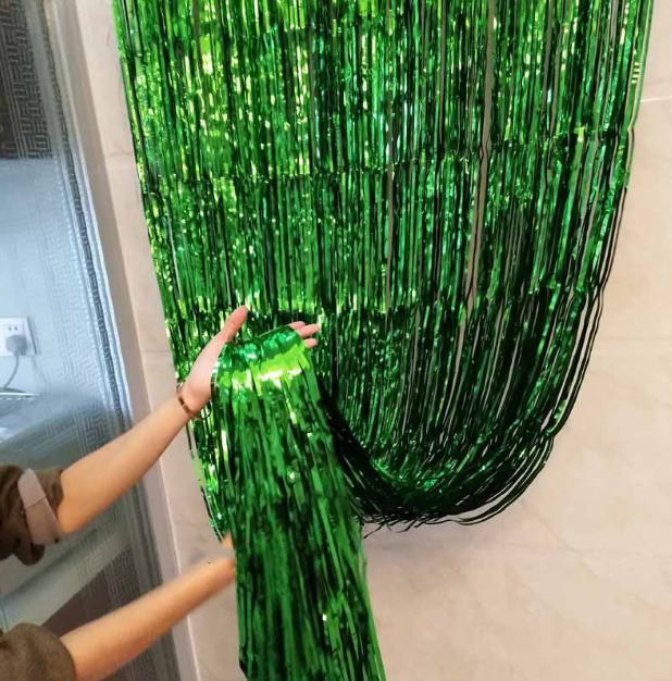 2M Rainbow Backdrop Foil Κουρτίνες Φωτογραφία φόντου Προμήθειες Διακόσμηση πάρτι γενεθλίων για ενήλικες Χριστουγεννιάτικη διακόσμηση και διακόσμηση γάμου