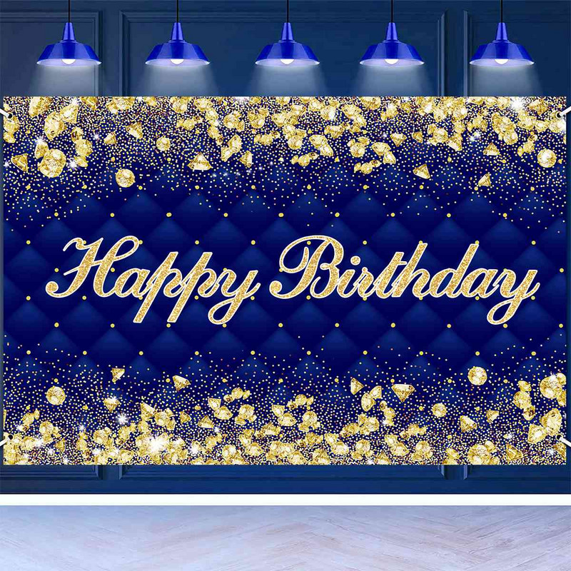 Kuldse sädelega palju õnne sünnipäevaks Taust Täiskasvanute ükssarviku taust fotode jaoks Palju õnne sünnipäevaks, laste jaoks mõeldud beebidušši sisekujundus