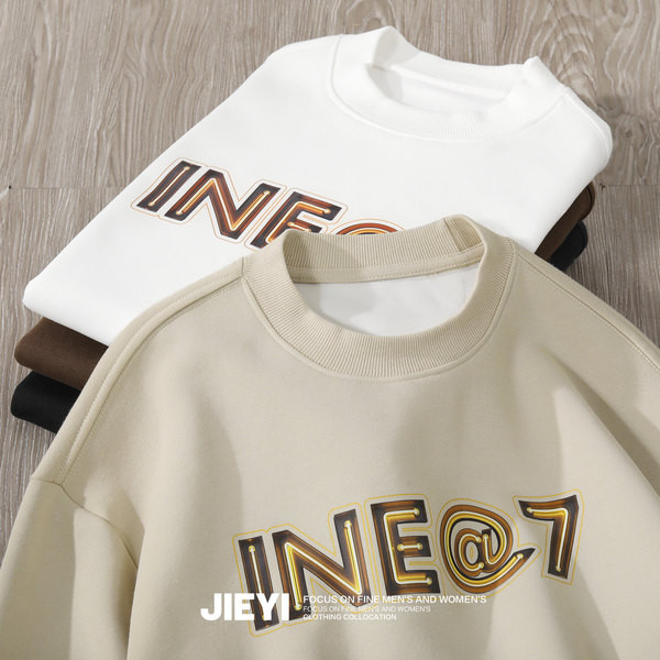 Ανδρική μακρυμάνικη μπλούζα με στάμπα