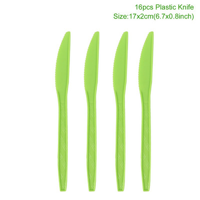 Šalavijų žalios spalvos vienkartiniai stalo reikmenys „Tropic Greenery Party Popierinės lėkštės Puodelis Havajai Vestuvių gimtadienio džiunglių teminis vakarėlio dekoras