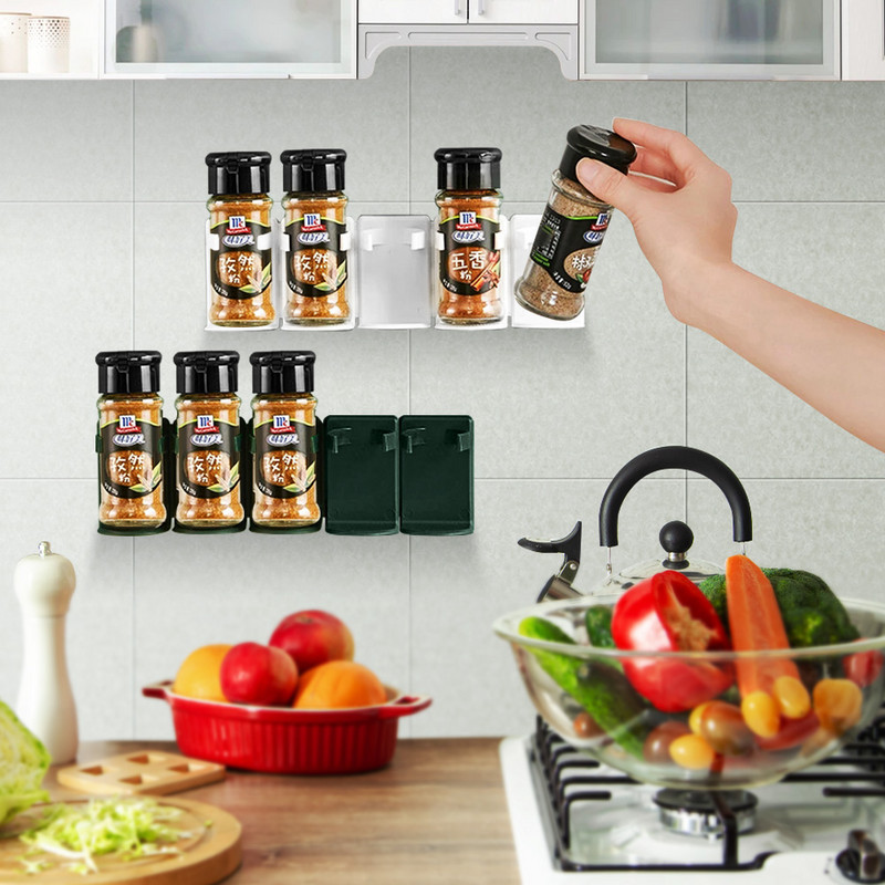 5 TK Köögi seinakinnitusega vürtside hoiustamisriiul kapi uks maitseainepudeli hoiustamisriiul Kodus hoiustamistööriistad