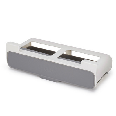 Αρχική κουζίνα Αυτοκόλλητη σχάρα αποθήκευσης μπαχαρικών Επιτοίχια ντουλάπα μπαχαρικών κάτω από το ράφι Organizer Ράφι αποθήκευσης μπουκαλιών μπαχαρικών κουζίνας