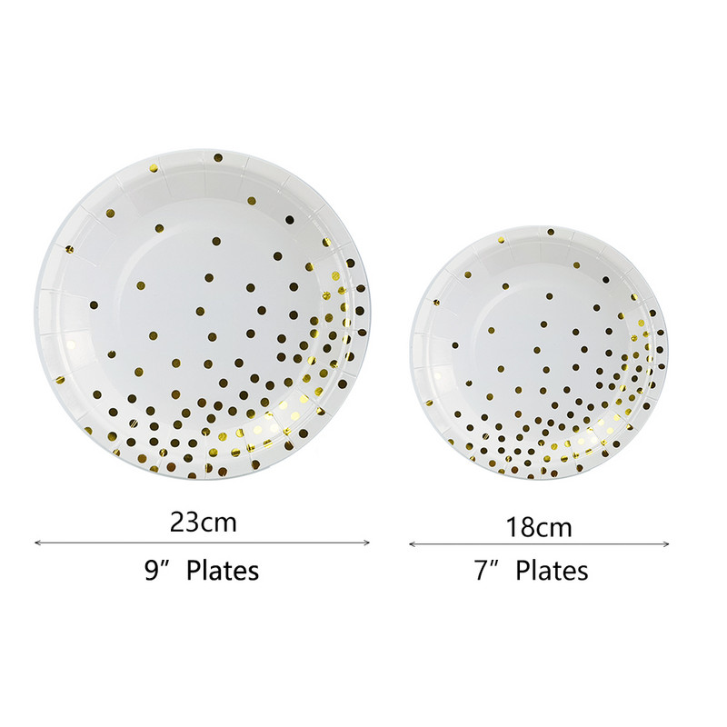 66/86/105 vnt Taškiniai vienkartiniai stalo reikmenų rinkiniai Popieriniai puodeliai Lėkštės Šiaudeliai Šakutės Vienkartiniai rinkiniai, skirti vestuvių Kalėdų vakarėlio dekoravimui