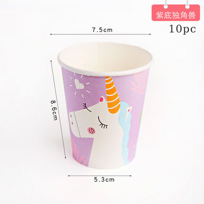 Ükssarviku ühekordsed lauanõud Ükssarviku peotarbed Pabertaldrikud Salvrätikud Palju õnne ükssarviku sünnipäevapeokaunistus vikerkaar hobusetüdruk