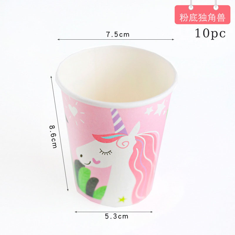 Ükssarviku ühekordsed lauanõud Ükssarviku peotarbed Pabertaldrikud Salvrätikud Palju õnne ükssarviku sünnipäevapeokaunistus vikerkaar hobusetüdruk