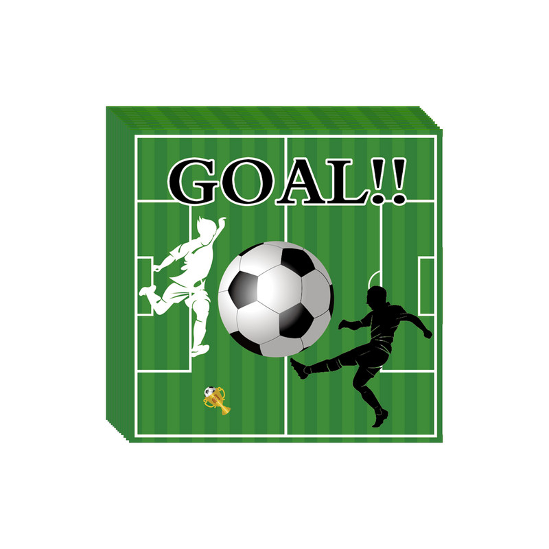 Nogometna tematska zabava Jednokratno posuđe Banner Baloni Nogometni gol Tanjur za šalice za djecu Dječaci Rođendanska zabava Dekoracija