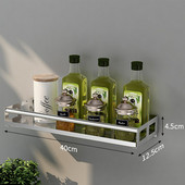 Riiul Moodne põhjamaises stiilis köögis korraldaja Seinakinnitus kronstein Säilitusriiul Vürtsipurk Kapp Riiul tarvikud Vannitoa riiul